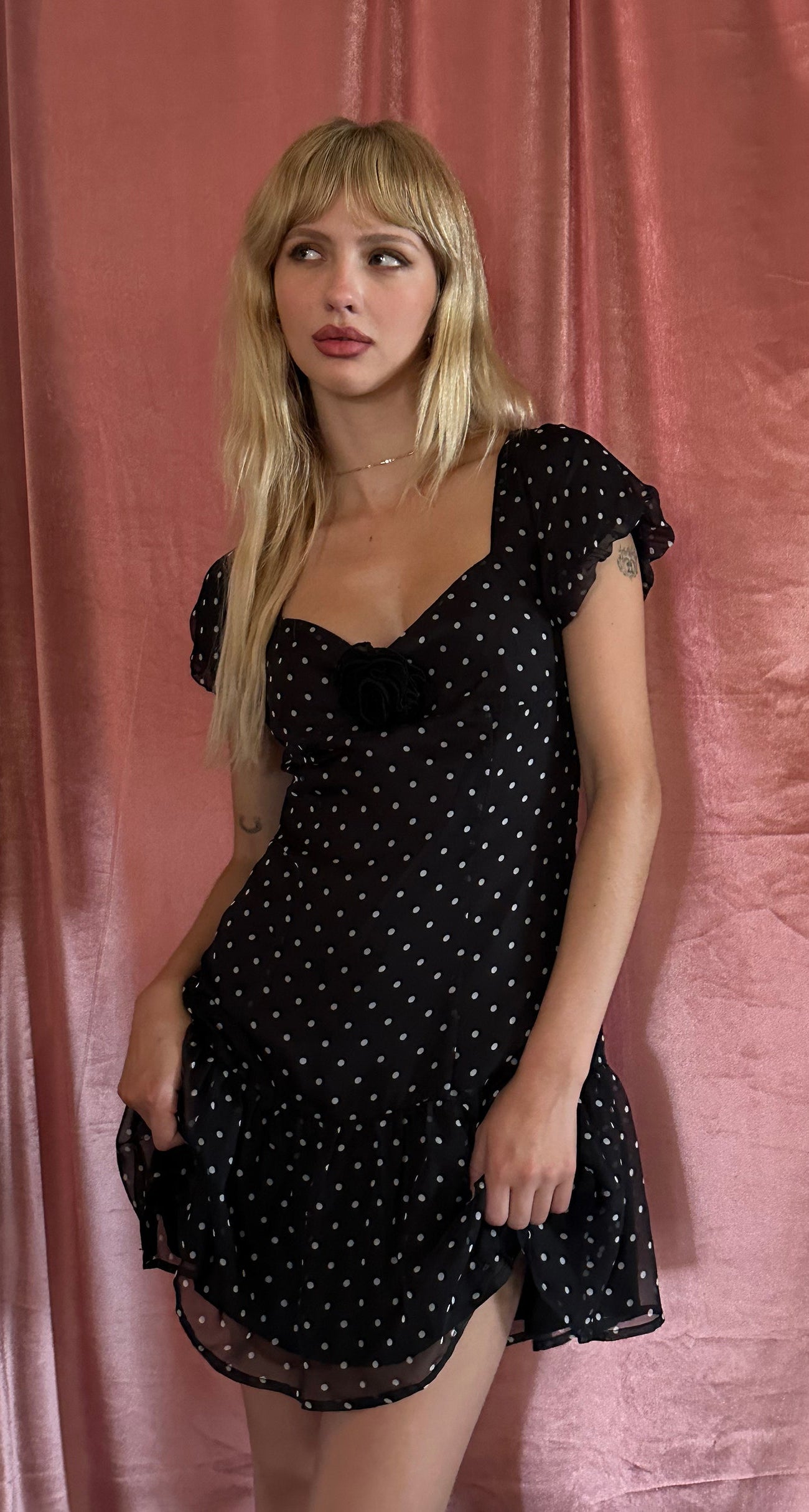 Clara Mini Tiered Dress