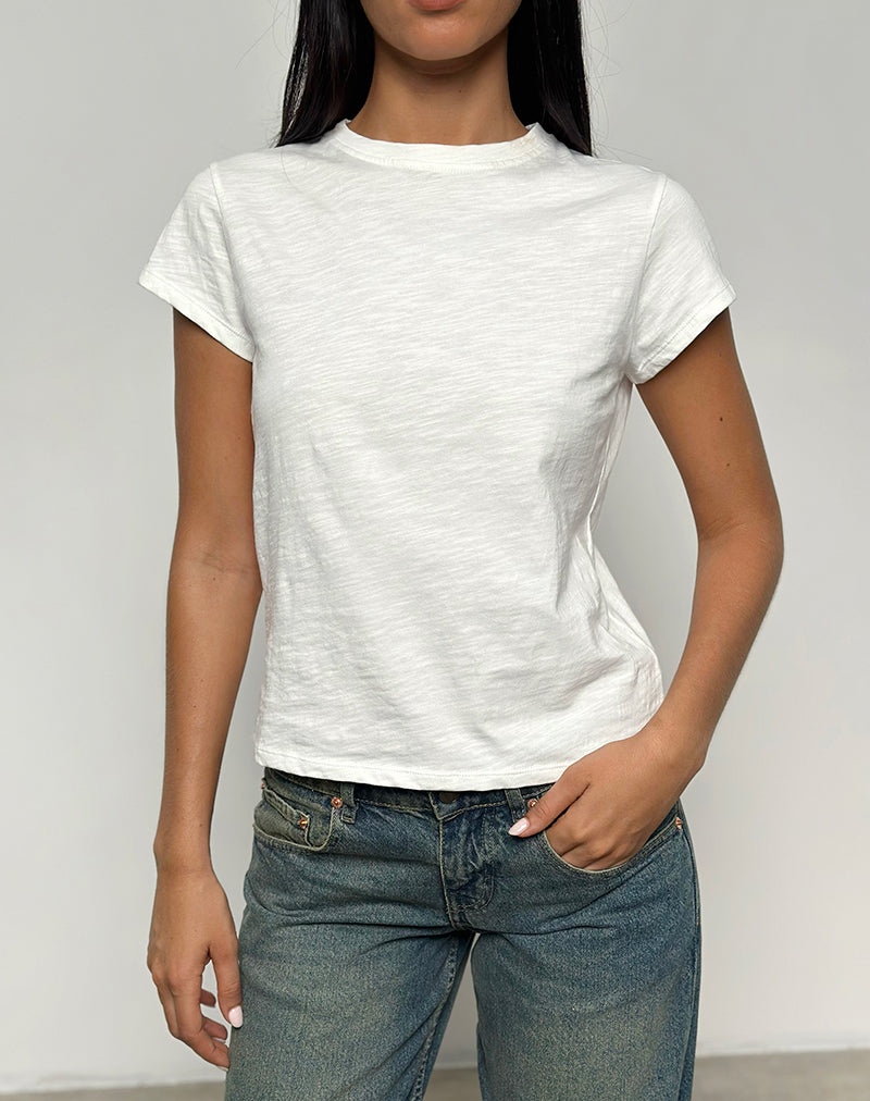 Ivory Baggy Tee | Clio – motelrocks-com-us