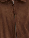 Faux Suede Brown