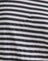 Ivory with Charcoal Stripe