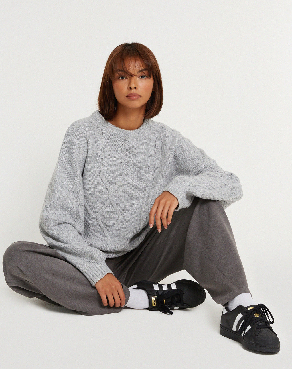 Danar Jumper in Light Grey