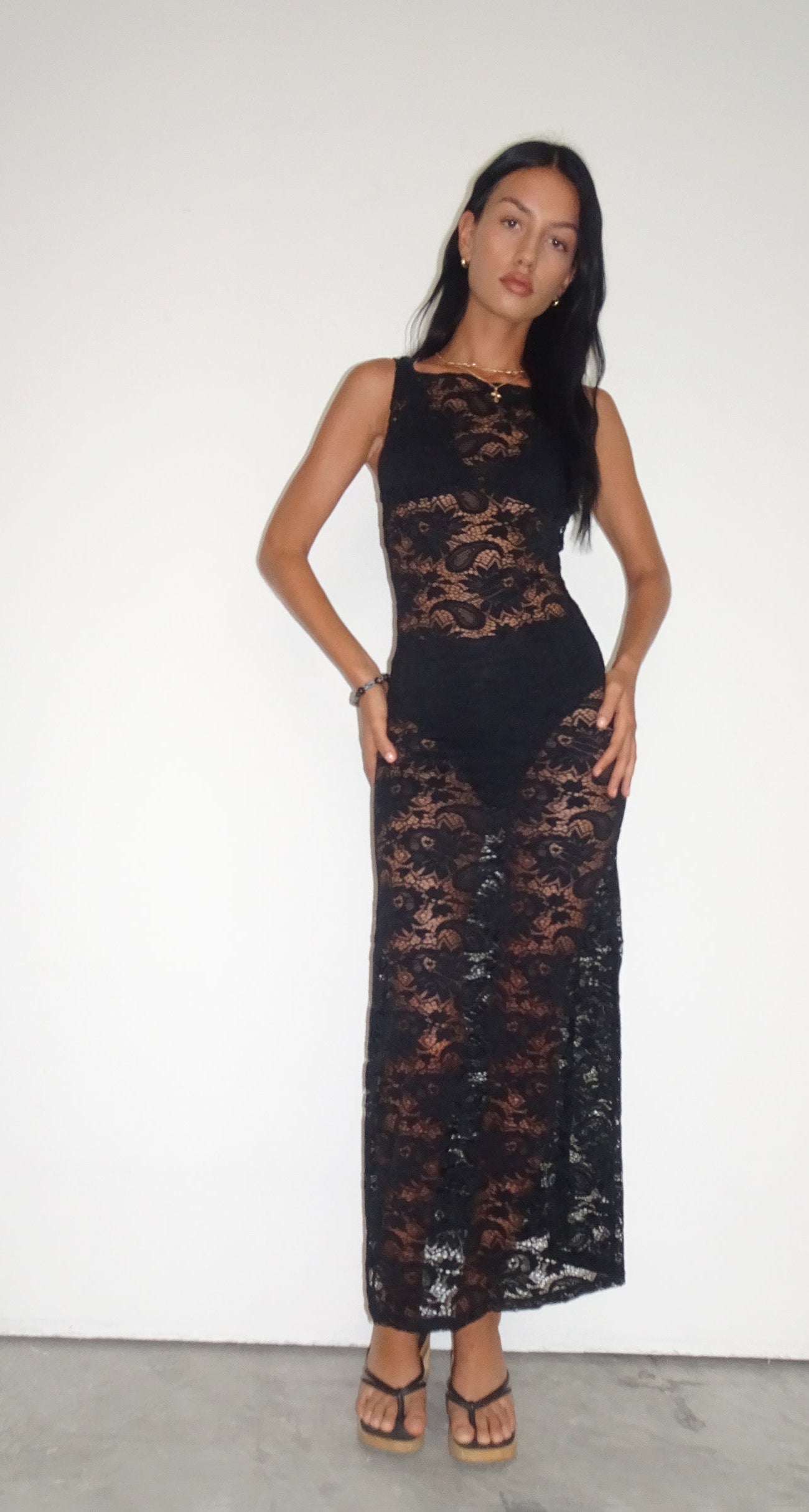 Hadley Maxi Dress - Jet Black