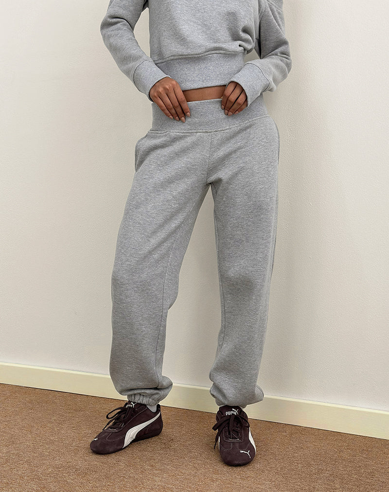 Image of Epsie Oversized Jogger in Grey Marl