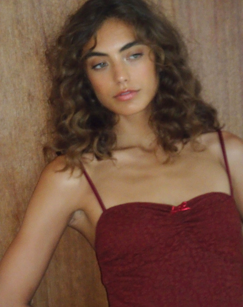 Bodilla Dress Burnt Russet