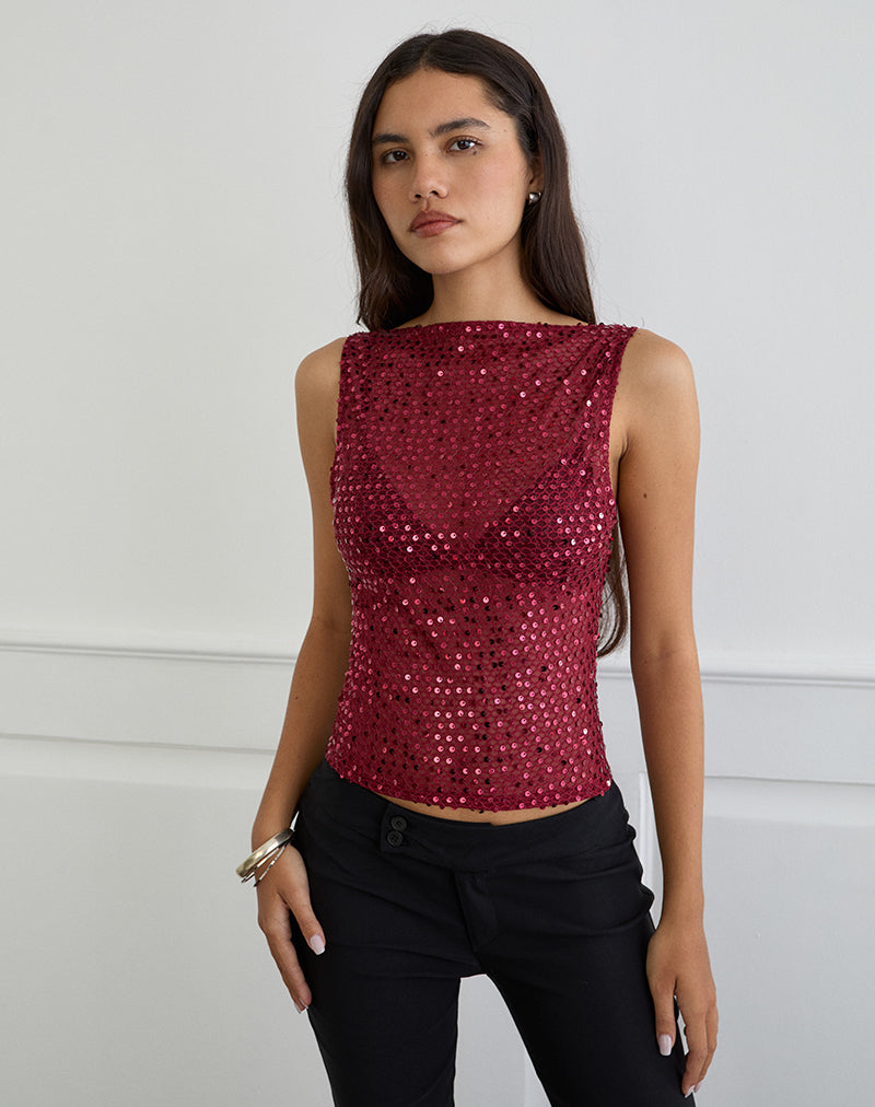 SEQUIN TOPS motelrocks-com-us SEQUIN TOPS motelrocks-com-us