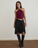 Image of Dyilla Halter Top in Deep Purple