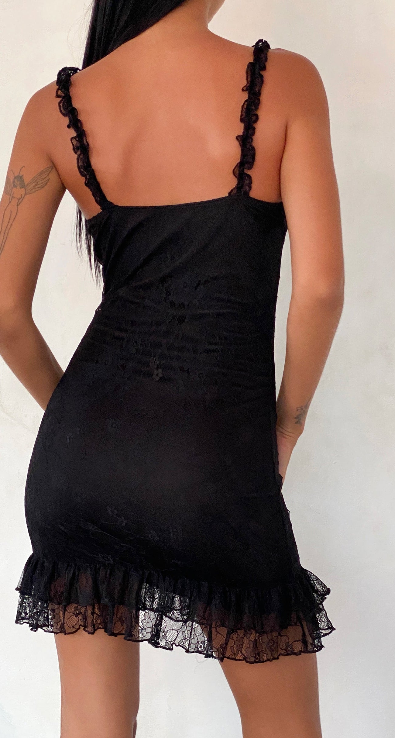 Elaine Mini Dress - Black