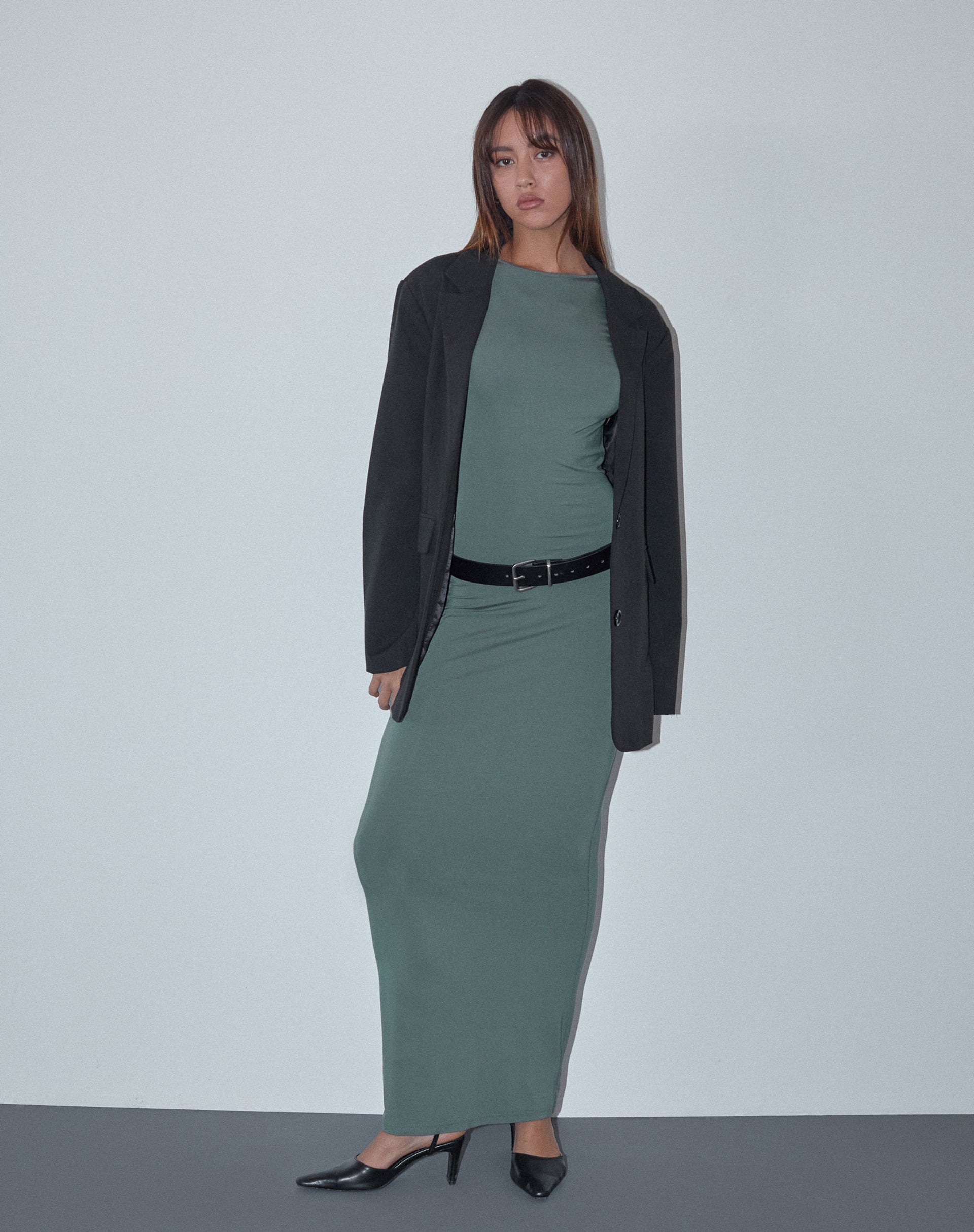 Olive Slinky Maxi Dress | Elinor motelrocks-com-us Olive Slinky Maxi Dress | Elinor motelrocks-com-us