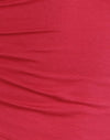 Red Plunge Top | Emberly – motelrocks-com-us