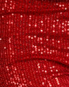 Mini Sequin Red