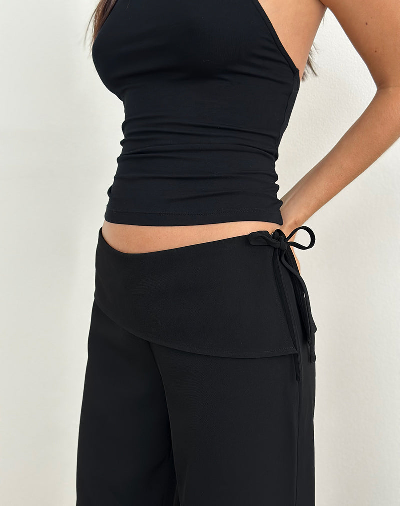Faria Trouser in Tailoring Black
