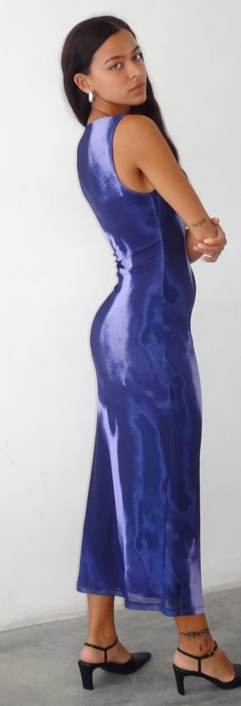Viyola Floral Dress-Salmon main image 0