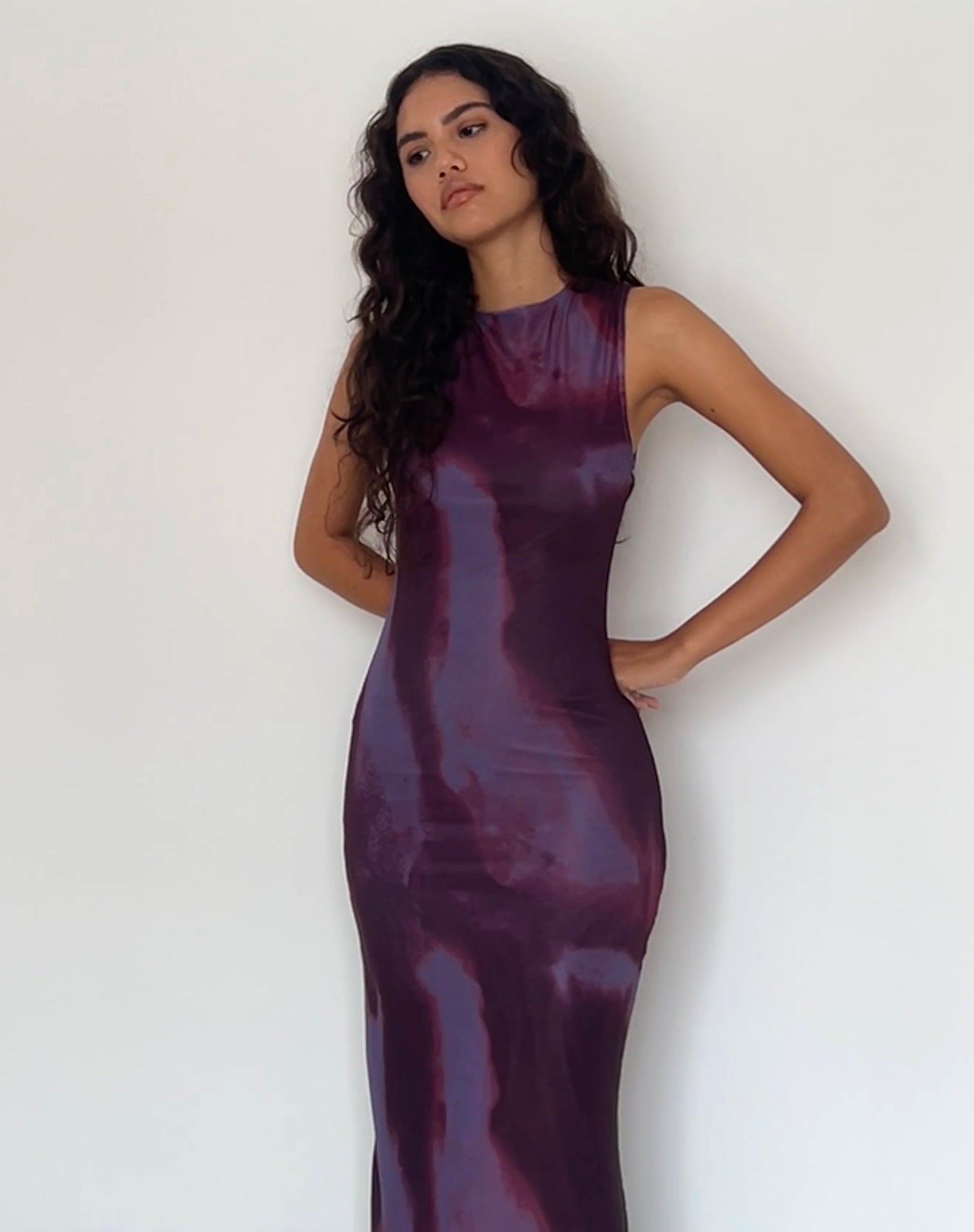 fayola mesh dress Motel Fayola Mesh Midi Dress