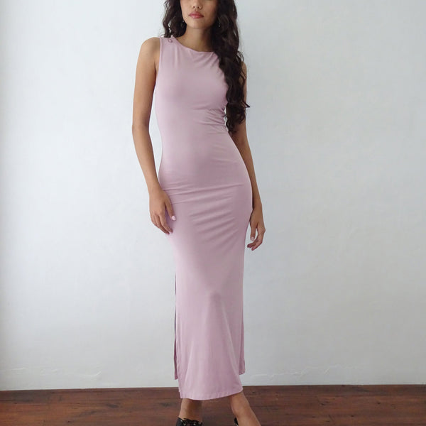 Power Mauve Maxi Dress
