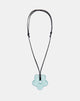 Image of Flower Necklace in Resin Blue