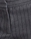 Charcoal Pinstripe