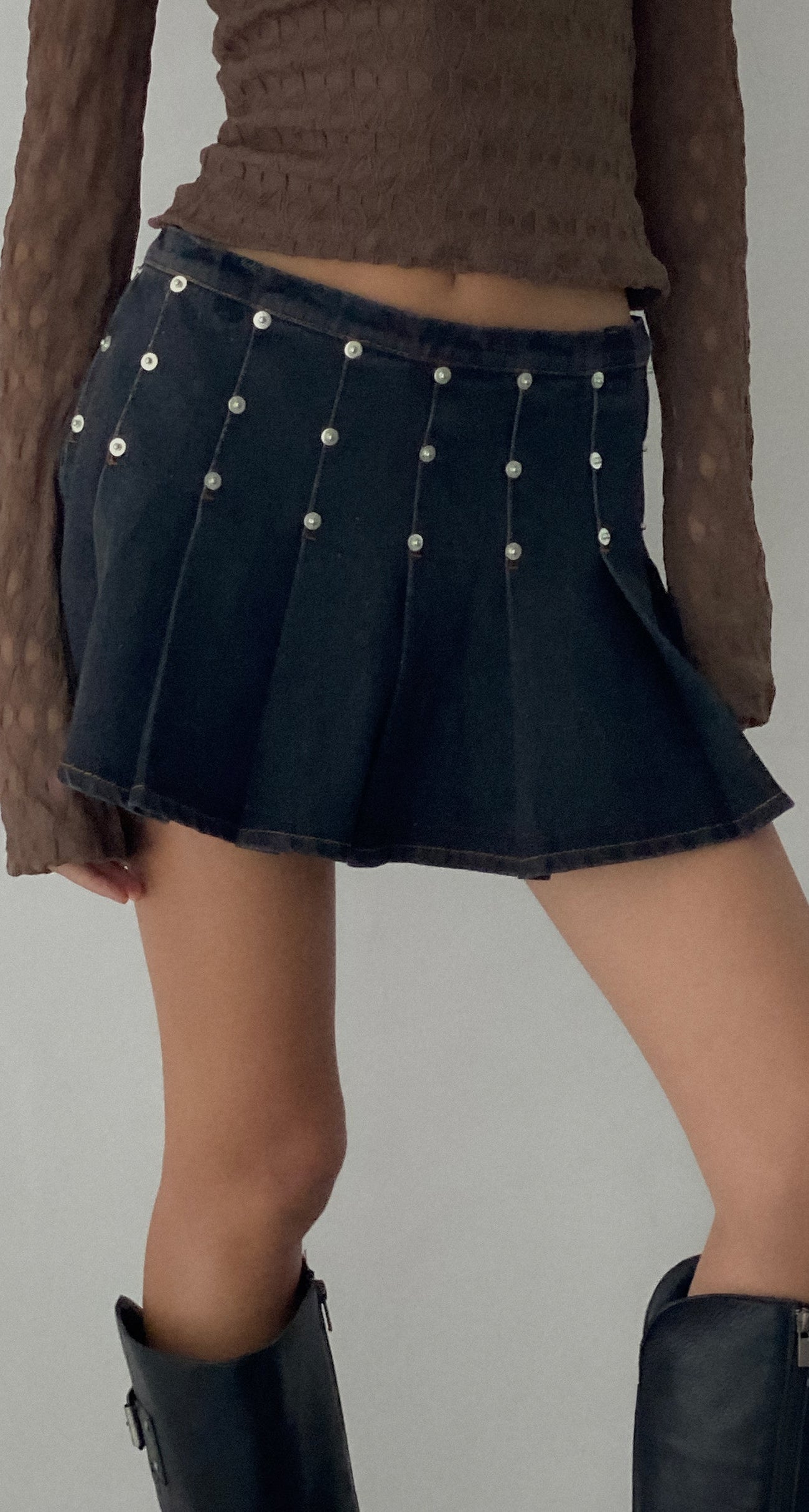 Indiana Skirt - Washed Black