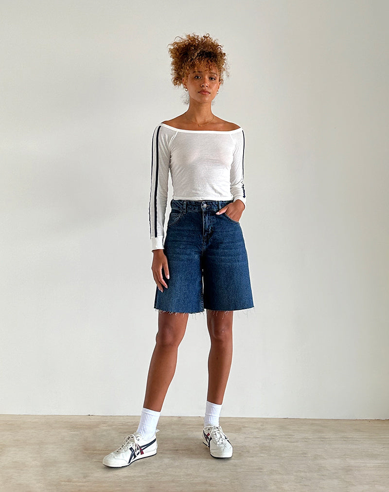Devaya Scallop Top (Off White)