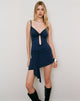 Image of Ginny Mini Dress in Navy