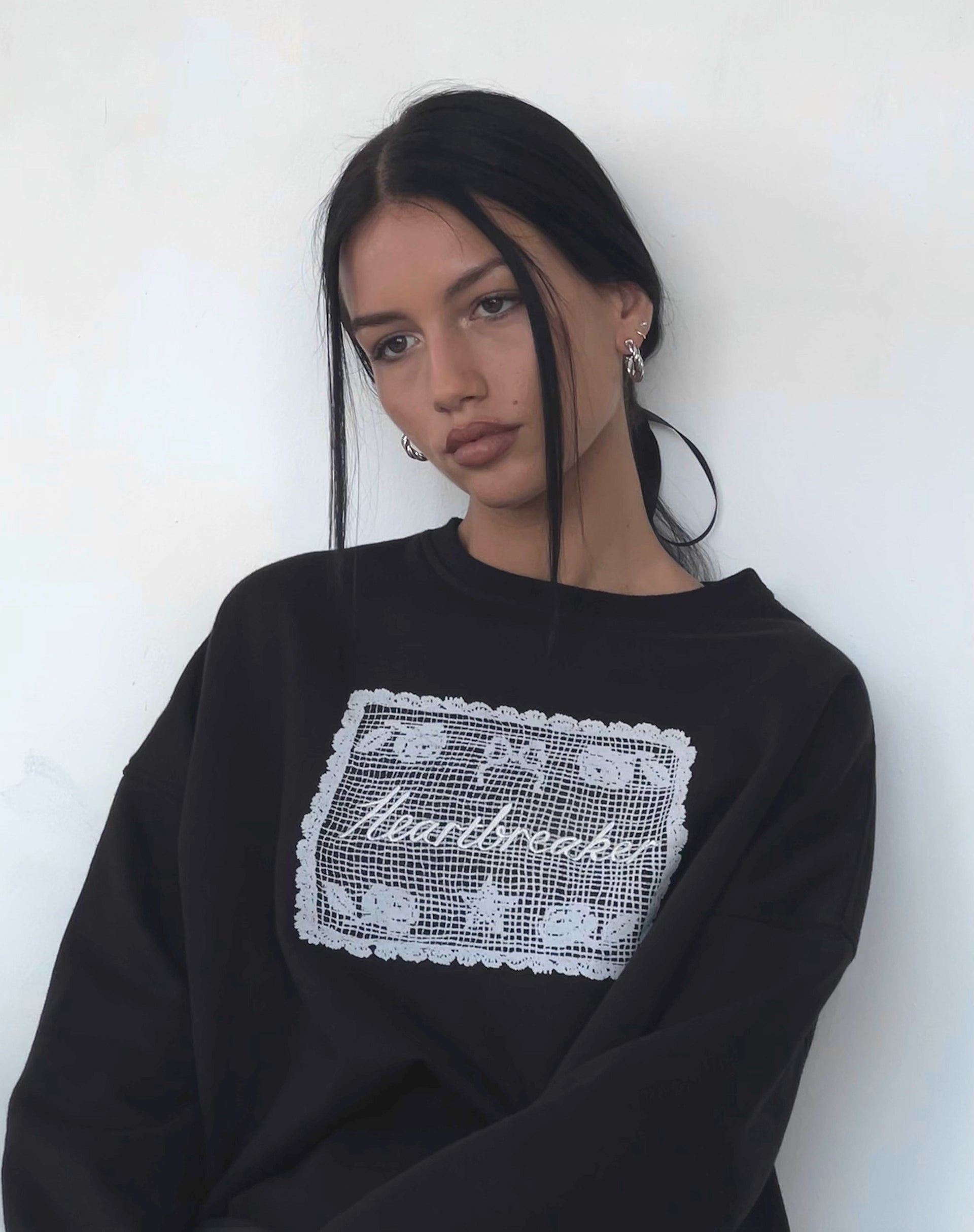 Oversized best sale sweatshirt graphic