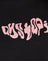 Black with 'Dystopia' Motif
