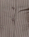  Pinstripe Brown