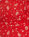 Paisley Fun Red