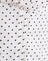  White with Micro Polka Black