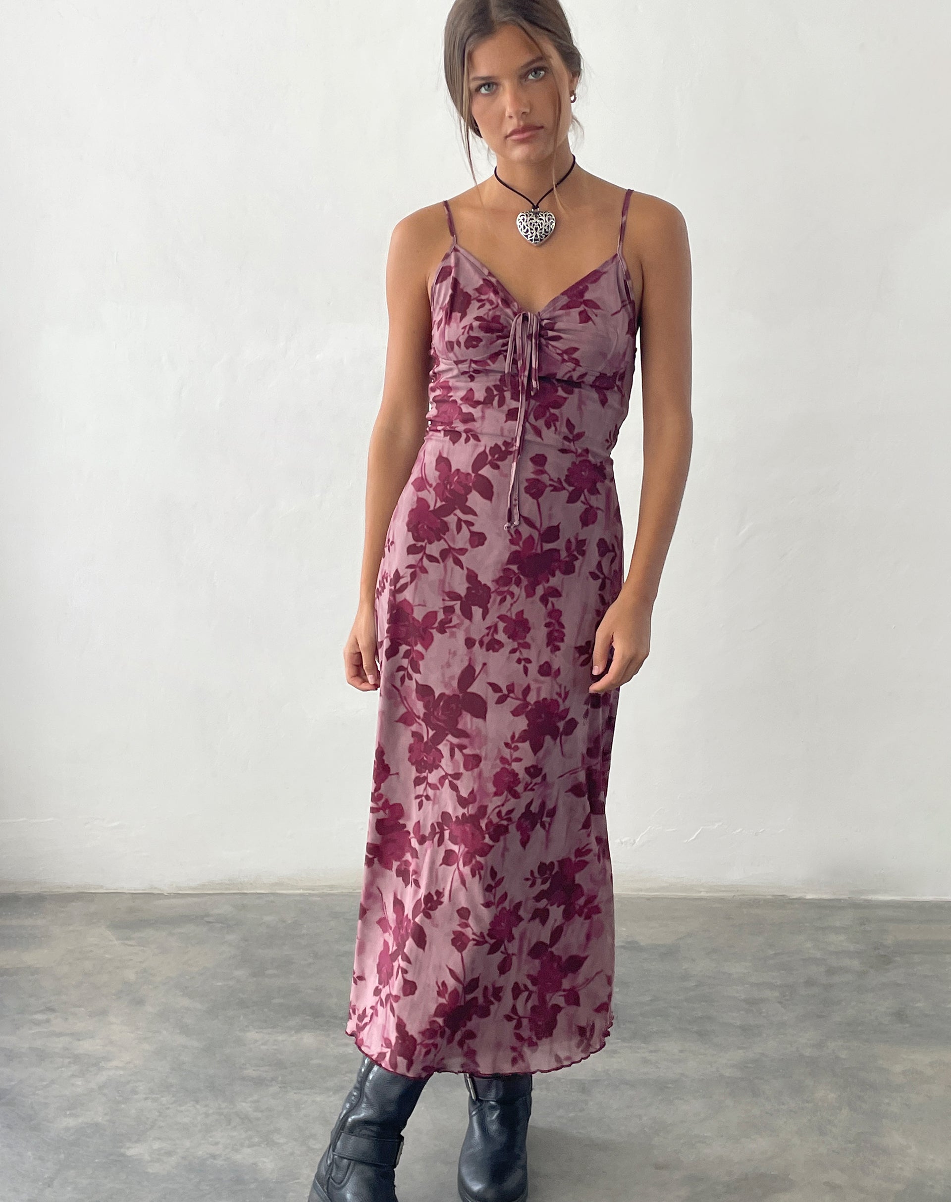 Motel cami shop maxi dress