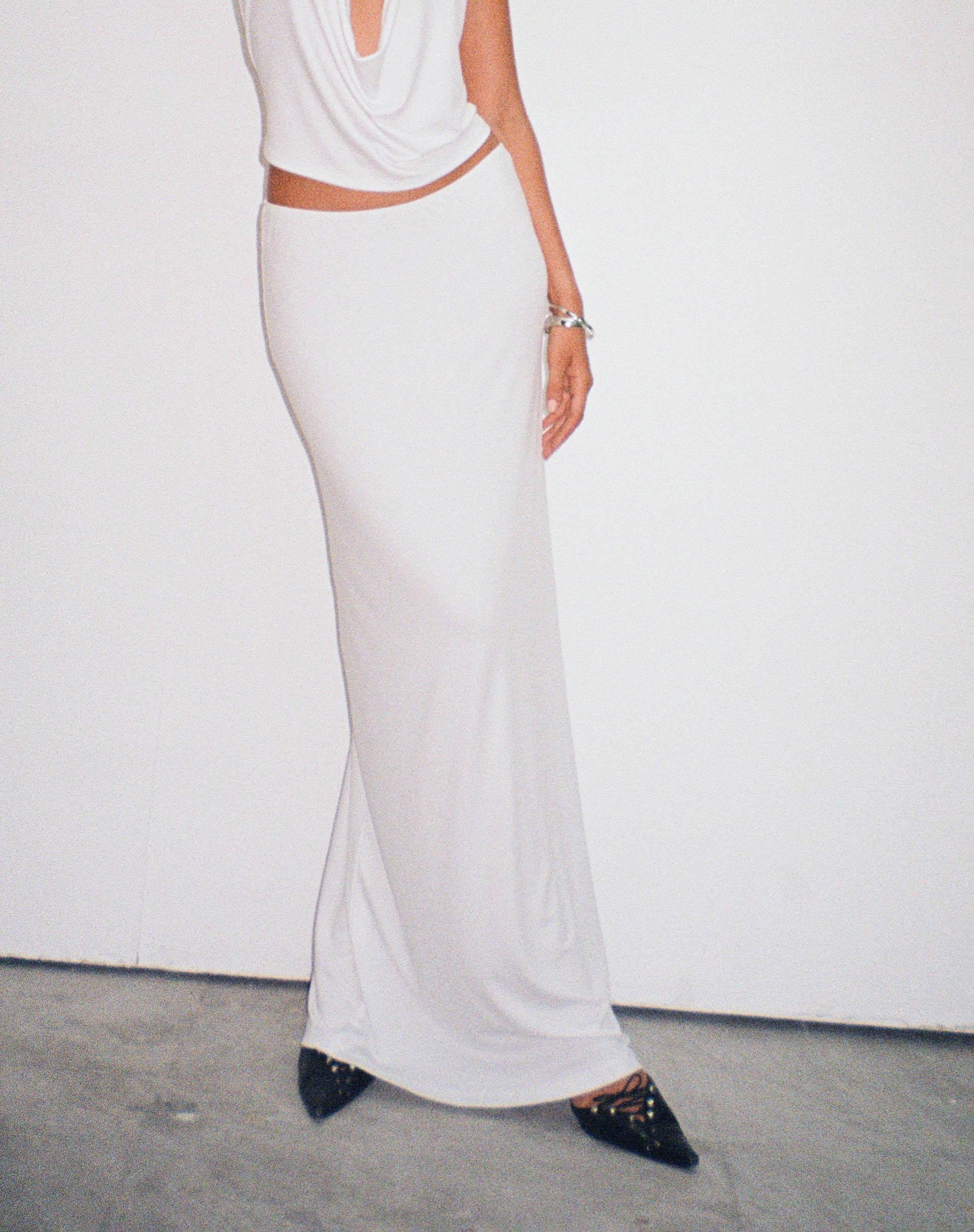 White stuff domino clearance maxi jersey skirt