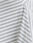 Rayon Jersey Grey and White Stripes
