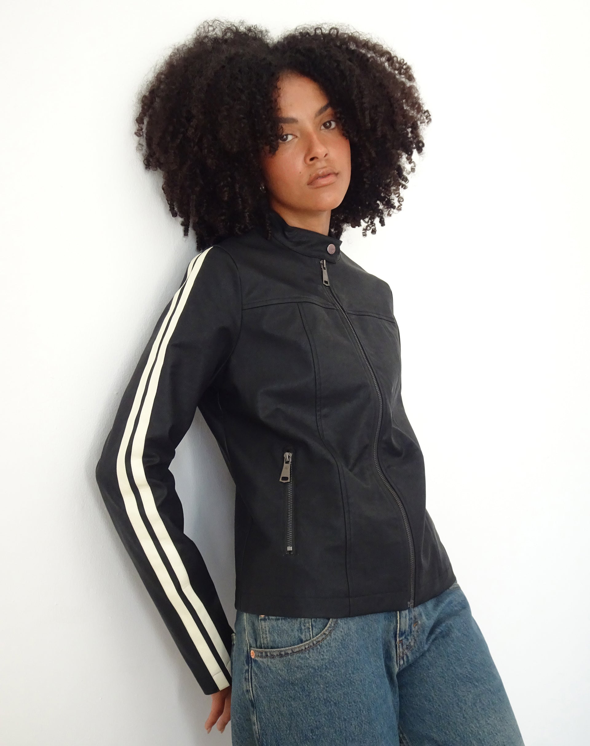 Adidas biker outlet jacket