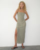 Image of Jenaya Knitted Midi Dress in Sage