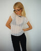 Image of Jennifer Unlined Top in Lace White