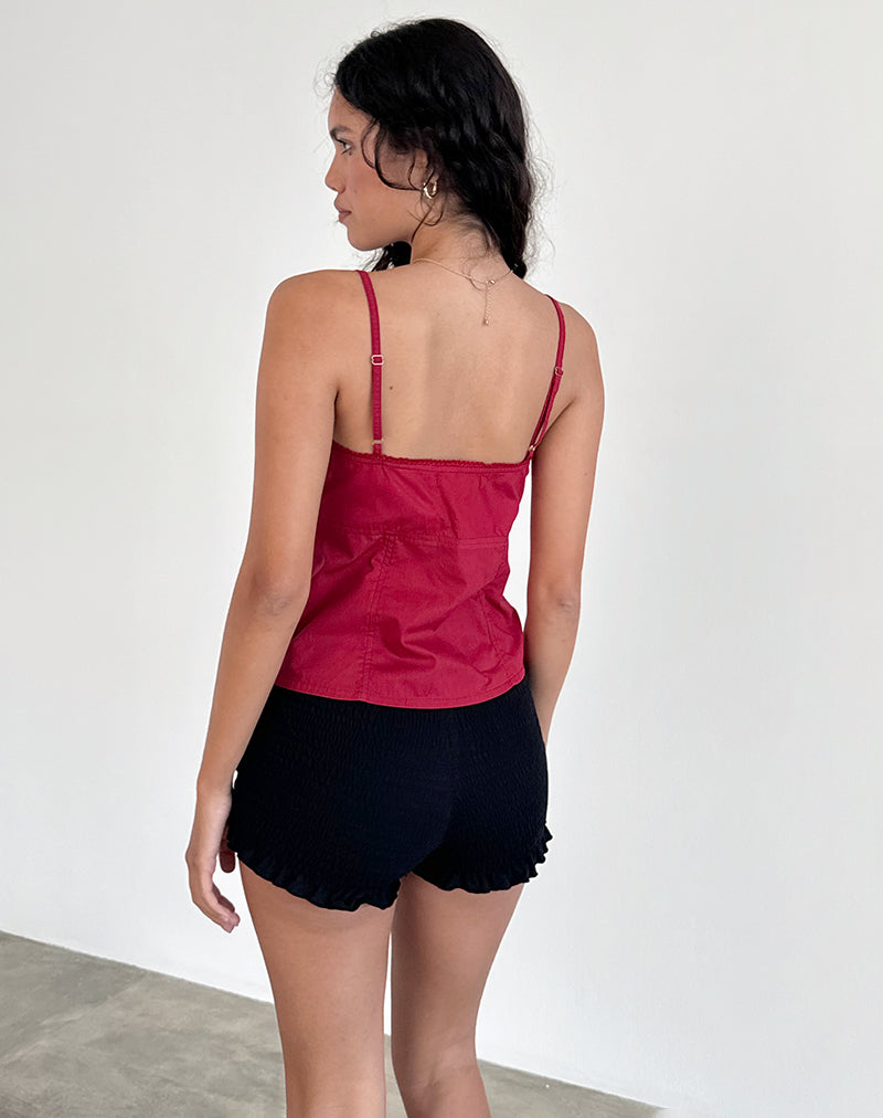 Adrenaline Red Cami Top | Jepuni – motelrocks-com-us
