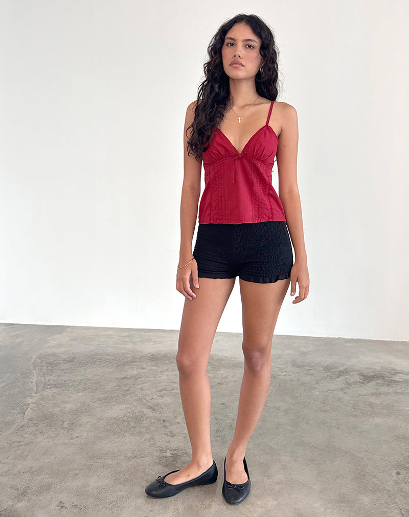Adrenaline Red Cami Top | Jepuni – motelrocks-com-us