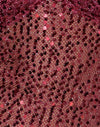Sequin Burgundy