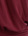 Cupro Dark Red