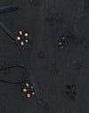  Flower Broderie Black
