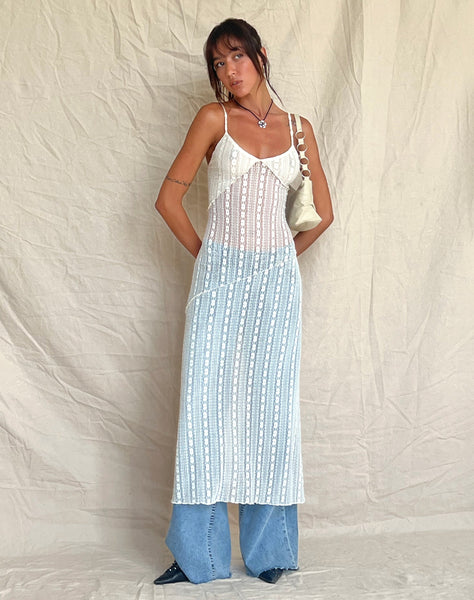 KEHLANI-MIDI-DRESS-LACE-CREAM-