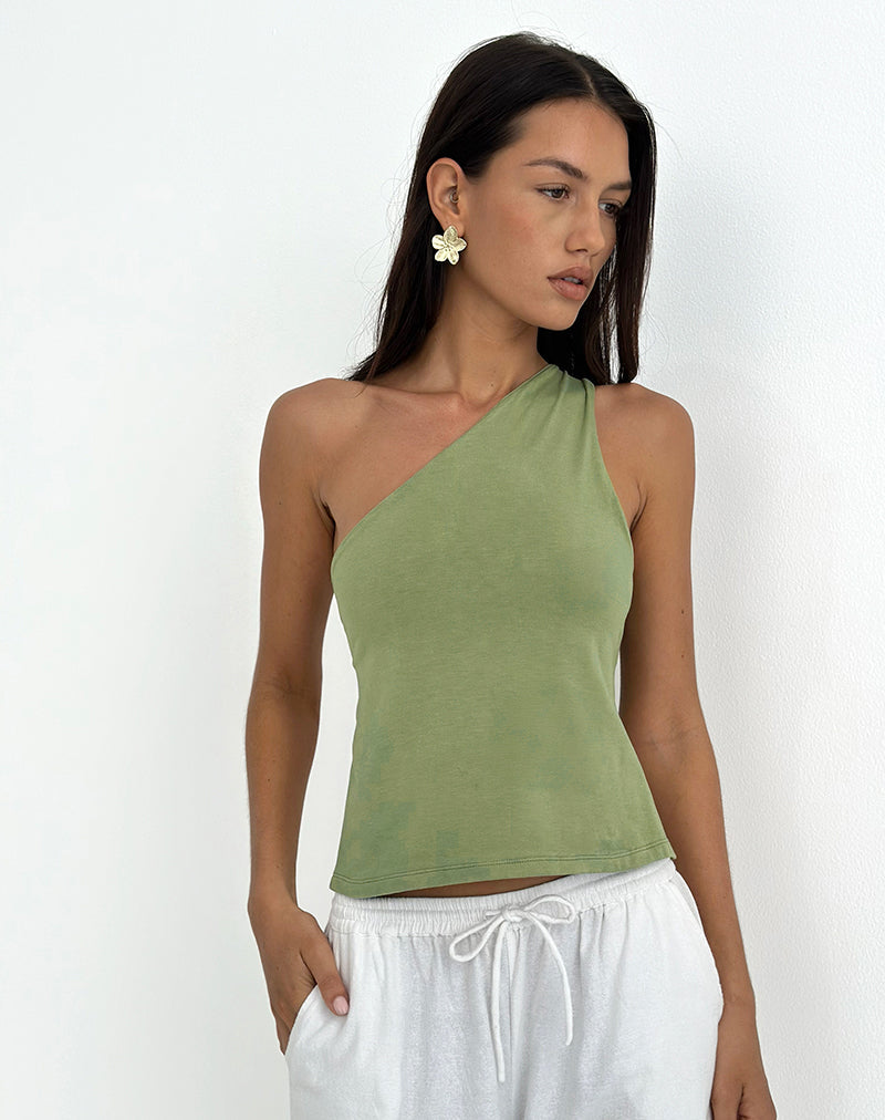 Image of Klazari Top in Jersey Sage Green