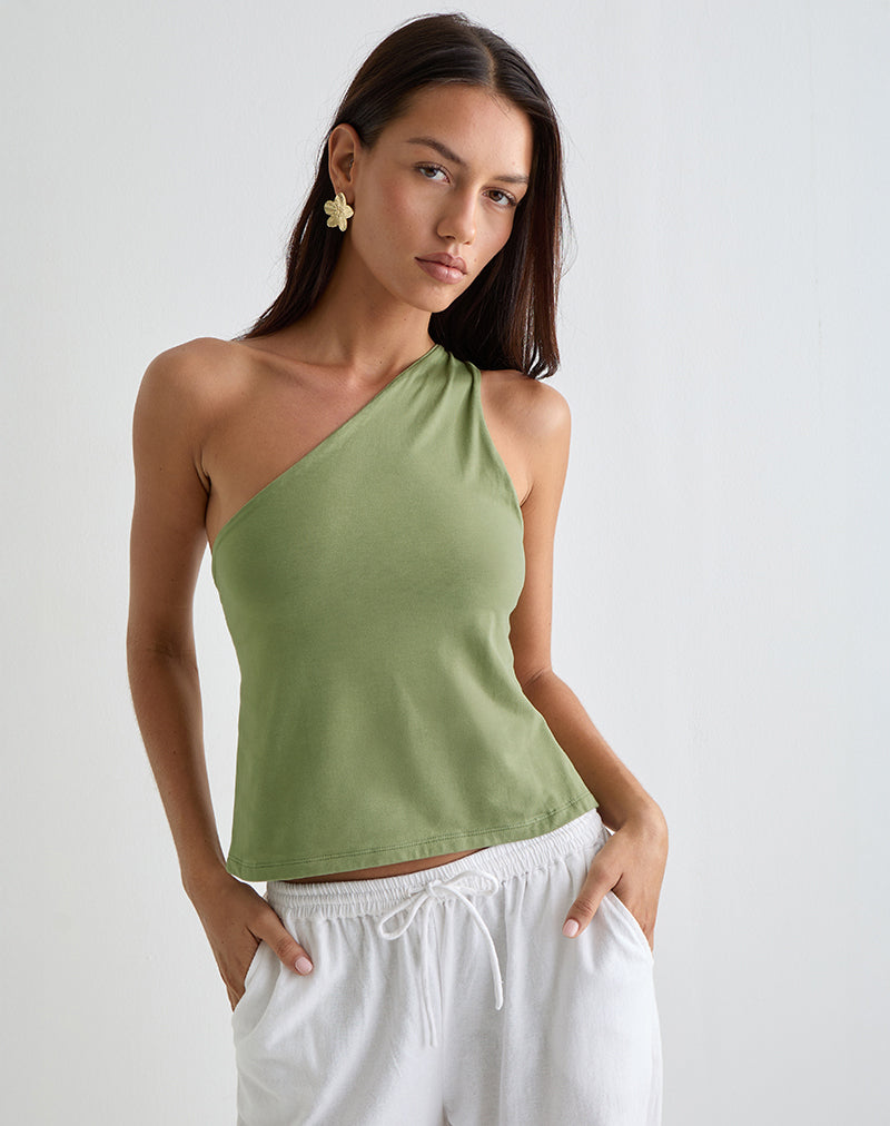 Image of Klazari Top in Jersey Sage Green