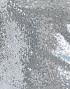 Mini Sequin Silver Chrome