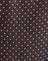 Black with Micro Polka Print
