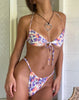Image of Lawa Bikini Top in Multi Bright Floral