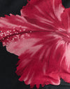  Black Hibiscus Flower Pink