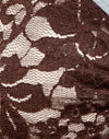 Lace Chocolate with Blue Binding