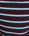 Purple and Blue Radiant Stripe with O Ring