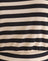  Cupro Stripe Black and Ivory