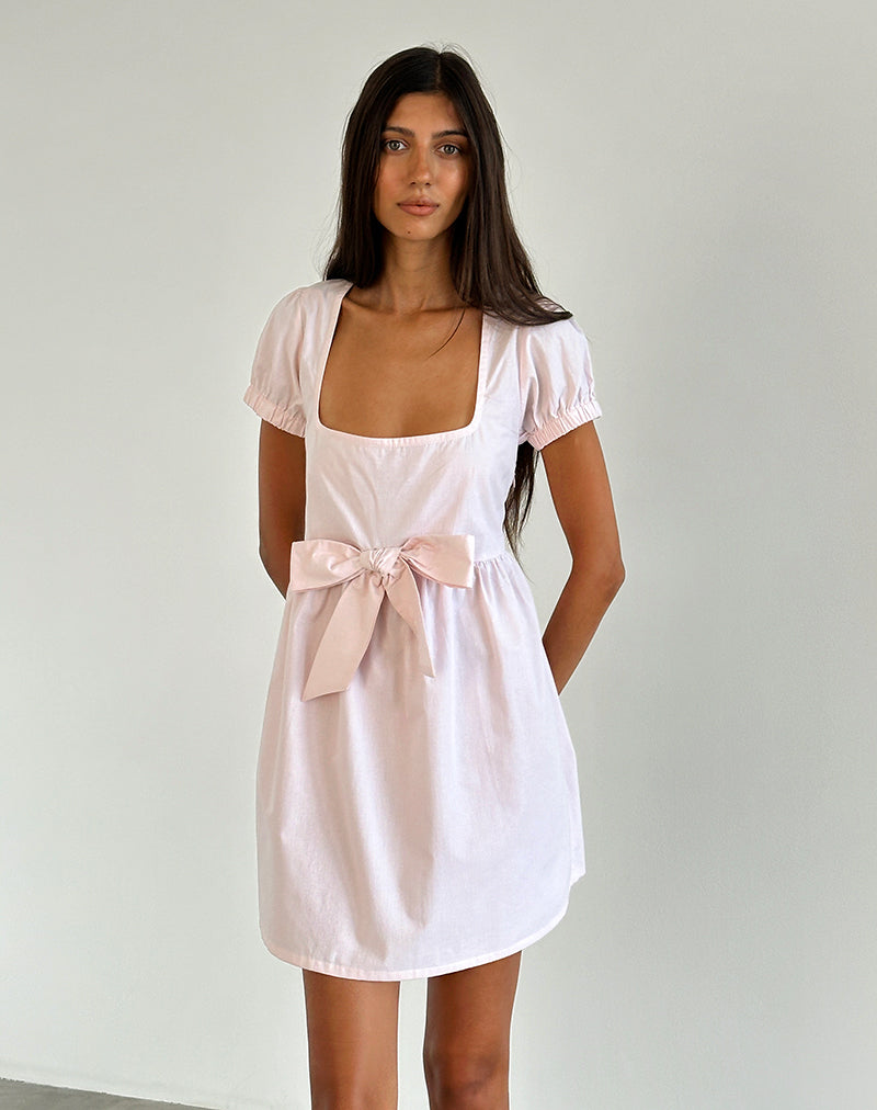 Light Pink Poplin Mini Dress | Leshiana motelrocks-com-us Light Pink Poplin Mini Dress | Leshiana motelrocks-com-us